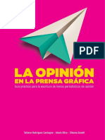 2022 - Guía de Escritura La Opinión en La Prensa - Presentación y TP1