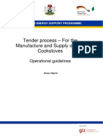 NESP Tender Operational Guidelines