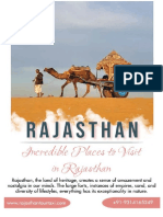 Top 10 Incredible Places To Visit in Rajasthan