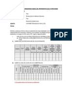 Informe Técnico Pedagógico Anual Del Profesor de Aula o Por Horas