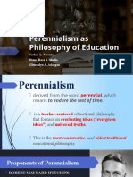 Group 1 - Perennialism