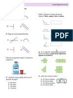 Examen Diagnostico, Sexto A