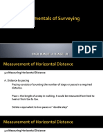 Measurement of Horizontal Distance