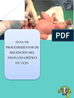 Guia de Procedimientos de Neonato Crítico. 07.9