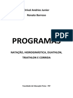 Programas Natação FEF UNICAMP