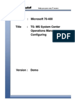 Exam: Microsoft 70-400: Help You Pass Any IT Exams