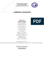 Community Diagnosis