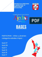 Bases de Ajedrez Categoría Impar 2022