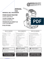 RYOBI R163G Manual