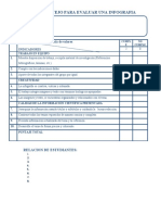 Lista de Cotejo para Evaluar Infografias