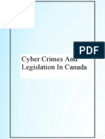 Cyber Crimes in Canada