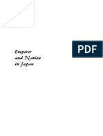 Emperor and Nation in Japan. PoliticalThinkers of The Tokugawa Period. David Magarey Earl