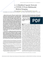 CapsCovNet A Modified Capsule Network To Diagnose COVID-19 From Multimodal Medical Imaging