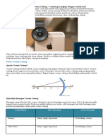 Ringkasan Materi Cermin Dan Lensa