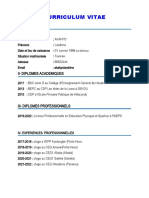 Curriculum Vitae Landrine