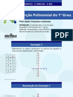 Função Polinomial de 1º Grau