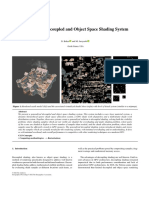 Generalized Decoupled and Object Space Shading System