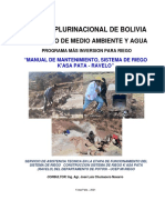 Doc. Manual de Mantenimiento - Kasa Pata