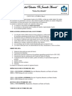 Convocatoria de Reunión de Padres de Familia