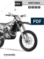 Sherco SEF450 / SEF500 2021 Workshop Manual