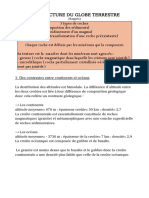 F - La Structure Du Globe Terrestre