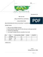 Final Exam