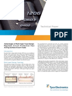 Technical Paper: Advantages of Multi-Layer Fuse Design: Raychem Circuit Protection Fast Acting Surface-Mount Fuses