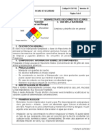 Fo-Sst-02 Fichas de Seguridad