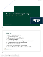 Ce Este Consilierea Psihologica