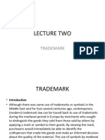 Lecture Two-Trademark