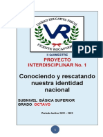 Proyec Interdisciplinar Ii Quime 1er Parcial 8vo 2022