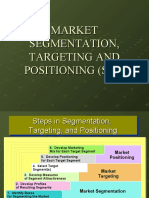 STP Market Segmentation Targeting Positioning