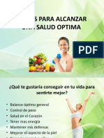 Presentación SALUD OPTIMA