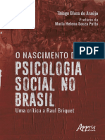 O Nascimento Da Psicologia Social No Brasil