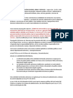 Subsistema de Contratación de Bienes, Obras Y Servicios.-Según El Art. 12 Al D.S. 0181