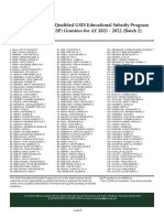 GESP - ListOfGrantees AY2021 2022