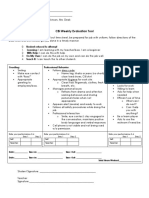 Cbi Weekly Evaluation Tool