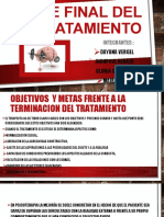 Fase Final Del Tratamiento TERAPEUTICO