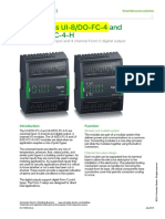 IO Modules UI-8 DO-FC-4 Specification Sheet