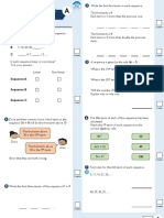 WRM Y8 Spring b2 Sequences Assessment A