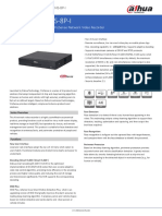 DHI NVR2108HS 8P I - Datasheet - 20210809