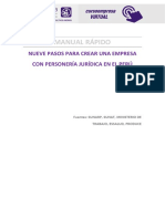 Nueve Pasos para Crear Una Empresa Con Personería Jurídica en El Perú