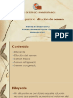 Dilución de Semen