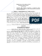 ACUERDO Y SENTENCIA #096/10/01.-: Tribunal de Apelación de Encarnación