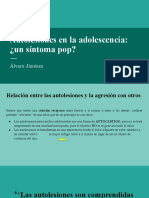 Autolesiones en La Adolescencia