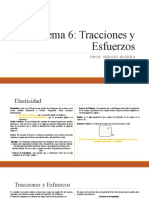 Tema 6 TRACCIONES Y ESFUERZOS