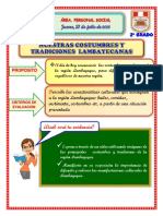 Costumbres y Tradiciones Lambayecanas