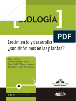 Biología: Crecimiento y Desarrollo ¿Son Sinónimos en Las Plantas?