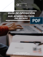 Guía de Oposición: Aux. Administrativos Del Estado