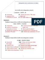 Désignation Des Conducteurs Exercices Corrigé